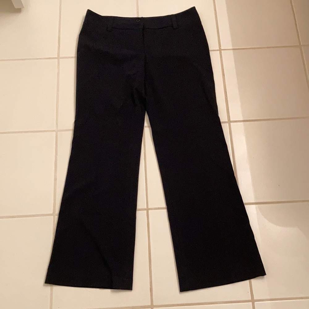 💕AGB Townsend Soft Black slacks Sz 8 Business Casual Office